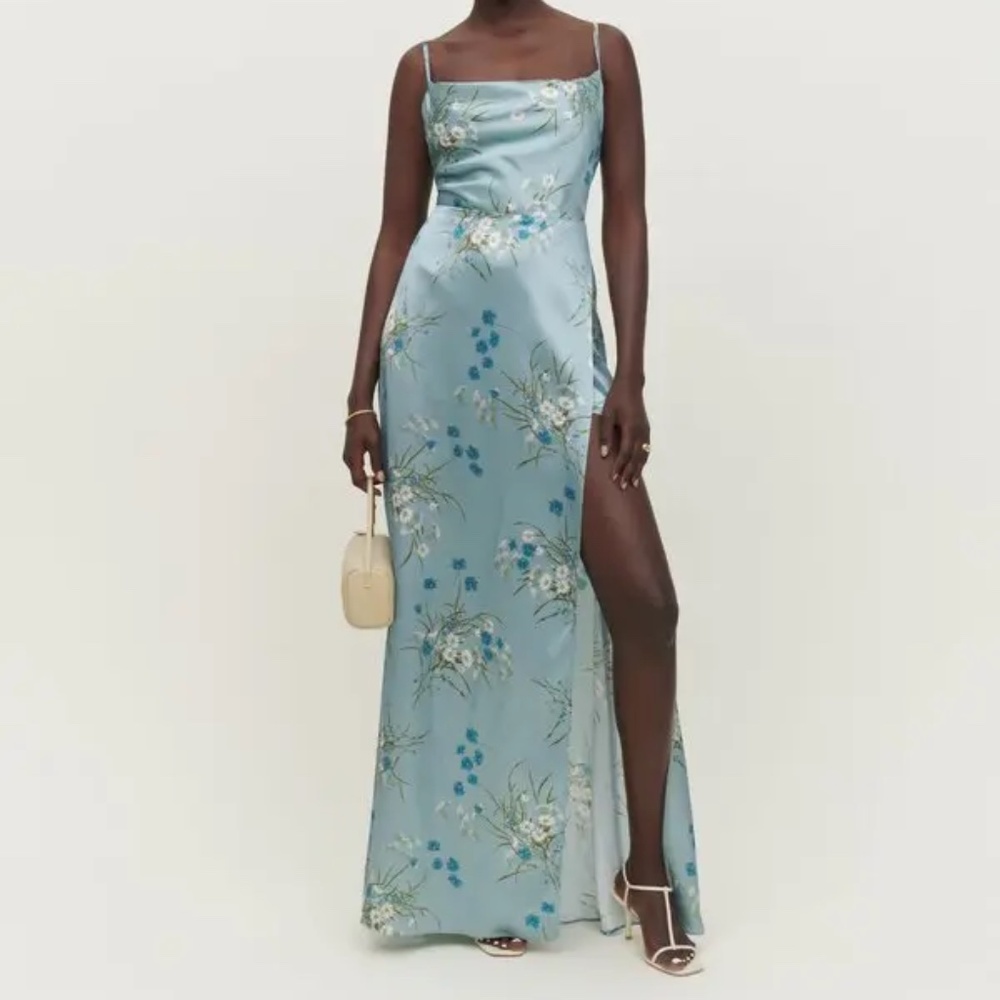 REFORMATION Devora Silk Dress